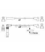 BOSCH - 0986357156 - Комплект проводов зажигания