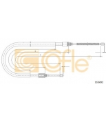 COFLE - 106692 - Трос стояночного тормоза задн RENAULT MEGANE Classic-TDS all 4/5p. (барабанные тормоза) 9/95-