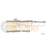 COFLE - 10753 - Трос ручн тормоза / audi 80 1.6-1.9d 86-91 rr
