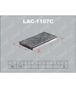LYNX - LAC1107C - Фильтр салонный угольный (комплект 2 шт.) BMW 7(E65/66) 03