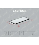 LYNX - LAC1235 - Фильтр салонный MERCEDES-BENZ Sprinter 95-06,  VOLKSWAGEN LT 96-06