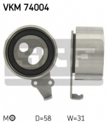 SKF - VKM74004 - Ролик натяжной ремня ГРМ