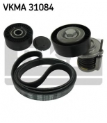 SKF - VKMA31084 - Комплект ролики натяж и паразитн + ремень 6PK1613 VAG Crafter