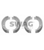 SWAG - 10923192 - Комплект тормозных колодок, стояночная тормозная система