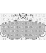 BORG & BECK - BBP1302 - Колодки тормозные (BBP1302)