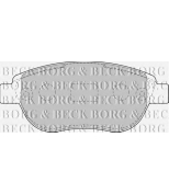BORG & BECK - BBP1715 - Колодки тормозные (BBP1715)