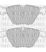 BORG & BECK - BBP1894 - Колодки тормозные (BBP1894)