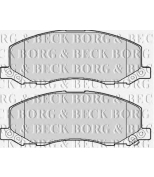BORG & BECK - BBP2106 - Колодки тормозные (BBP2106)