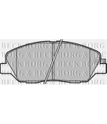 BORG & BECK - BBP2176 - Колодки тормозные (BBP2176)