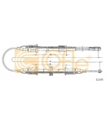 COFLE - 11575 - Трос, стояночная тормозная система