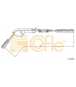 COFLE - 115940 - Трос ручника лев. Opel Vectra A 2.0-2.5 88-