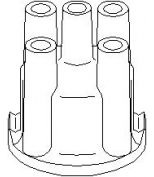 HANS PRIES/TOPRAN - 110615 - Крышка распределителя зажигания