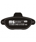 MASTER-SPORT - 13046039502NSETMS - Колодки тормозные premium до 40 000км гарантии 13-0460-3950-2-n-set-ms 31027