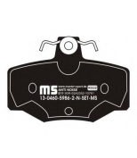 MASTER-SPORT - 13046059862NSETMS - Колодки тормозные premium до 40 000км гарантии 13-0460-5986-2-n-set-ms 29851