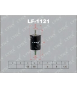 LYNX - LF1121 - Фильтр топливный CHEVROLET Aveo 1.2-1.4 06 /Kalos 1.2-1.4 05 , DAEWOO Kalos 1.2-1.4 02