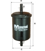 MFILTER - BF671 - Фильтр топливный BF671