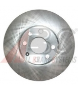 ABS 16952 Тормозной диск