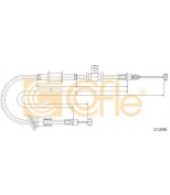 COFLE - 172036 - 17.2036 Трос стояночного тормоза правый MITSUBISHI Carisma 96-06  Lancer 96-06