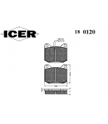 ICER - 180120 - Колодки тормозные дисковые