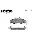 ICER - 181229 - Комплект тормозных колодок, диско