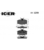 ICER - 181250 - Тормозные колодки