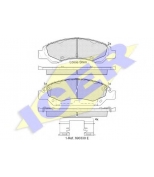 ICER - 182138 - Колодки дисковые передние