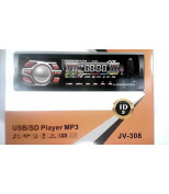 СКЛАД 10 41069 Автомагнитола JVO JV-308 (USB, micro, AUX, FM, пульт)