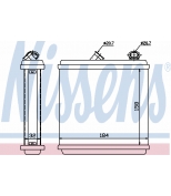 NISSENS - 72635 - Радиатор отопителя