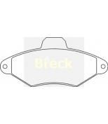 BRECK-LUMAG - 216310070110 - Колодки торм.пер.