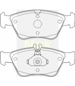 BRECK-LUMAG - 216640070120 - Колодки тормозные дисковые