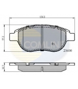 COMLINE - CBP01038 - Тормозные колодки COMLINE (Англия)