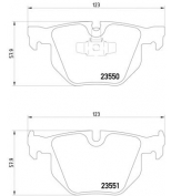 MINTEX - MDB2717 - Колодки торм.диск.зад.BMW 3(E90/E91/E92)320/325/33