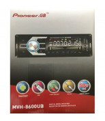 СКЛАД 10 41070 Автомагнитола Pioneer GB MVH8600UB (3-х цветная подсветка, Bluetooth, USB, micro, AUX, FM, пульт)