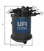 UFI - 2408600 - 24.086.00 Фильтр топливный