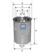 UFI - 2442300 - Топливный фильтр
