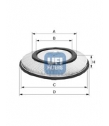 UFI - 2720000 - Фильтр воздушный Nissan
