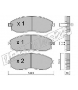 FRITECH - 3060 - Колодки тормозные дисковые передние HYUNDAI H1