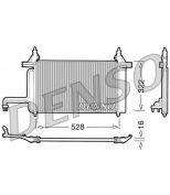 DENSO - DCN09130 - Радиатор кондиционера FIAT: STILO (192) 1.2 16V (192XA1B)/1.4 16V/1.6 16V/1.6 16V (192XB1A)/1.8 16V