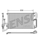 DENSO - DCN20032 - Конденсатор кондиционера OPEL Vectra C