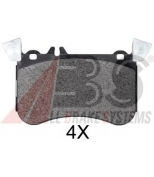 ABS - 35034 - KLOCKI HAMULC. MERCEDES C117 CLA 45 AMG 13- PRZOD