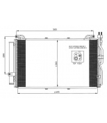 NRF - 35478 - Радиатор кондиционера