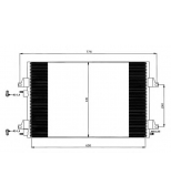 NRF - 35557 - радиатор кондиционера