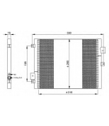 NRF - 35795 - Радиатор кондиционера