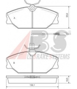 ABS - 36769 - Колодки диск. Laguna, Megane, Safrane (V) 92-      6000008895