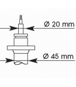 KAYABA - 363500 - Амортизатор
