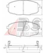 ABS - 37442 - дисковые колодки