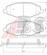 ABS - 37672 - Колодки Тормозные