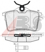 ABS - 37700 - Гальмівні колодки дискові зад. Citroen Berlingo/Peugeot Partner 1.6 1.6 HDi 75 90 110 04/08-