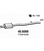 ASSO - 406088 - Гл ср ч Renault Clio 1.6i 98-