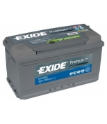 EXIDE - EA1000 - АКБ Premium 100Ah 900A 353x175x190 (-+)